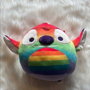 Disney Rainbow Stitch Stuffed Squishmallow